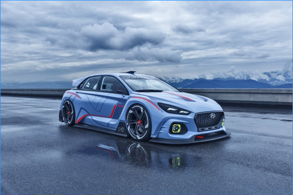 RN30 Concept Car jointly developed by BASF and Hyundai Motor Company